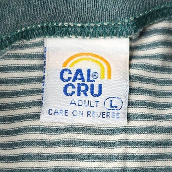 Vintage Santa Barbara T Shirt Mens Size Large 90s Travel Striped Made In USA - Picture 6 of 8